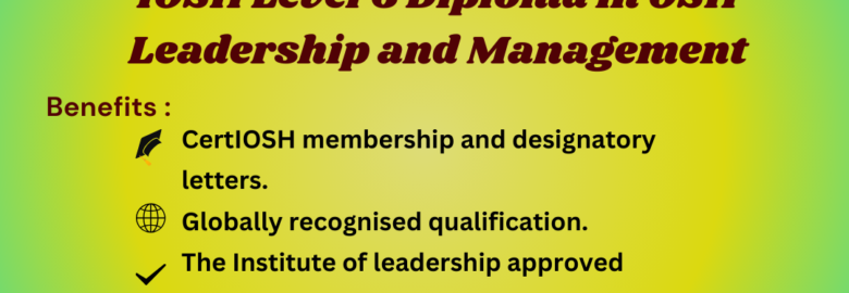 IOSH Level 6 Diploma