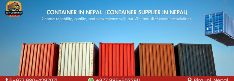 Buy Container Nepal