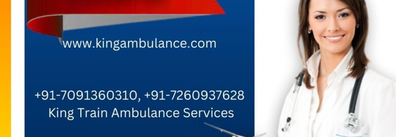 King Train Ambulance Service in Raipur carrying lifesaving supplies