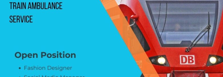 Medivic Aviation Train Ambulance Services in Guwahati provides on-board professional medical care